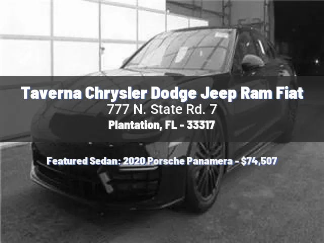 Taverna Chrysler Dodge Jeep Ram Fiat