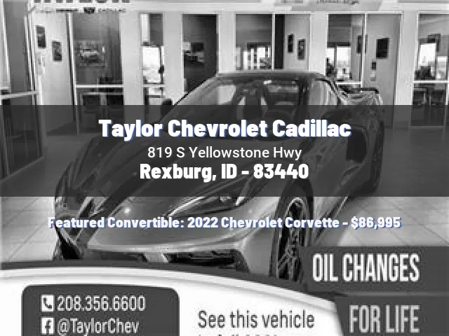 Taylor Chevrolet Cadillac