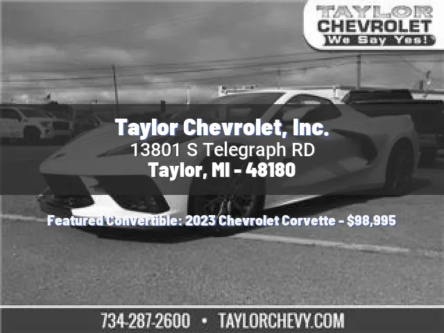 Taylor Chevrolet, Inc.