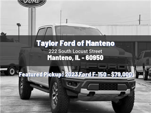 Taylor Ford of Manteno