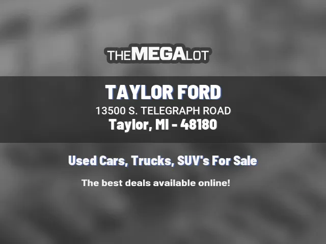 TAYLOR FORD