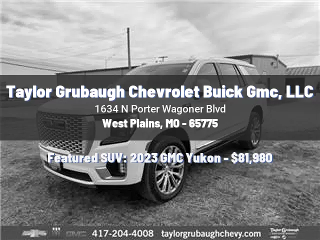 Taylor Grubaugh Chevrolet Buick Gmc, LLC