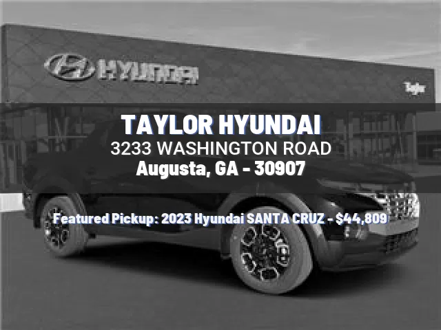 TAYLOR HYUNDAI