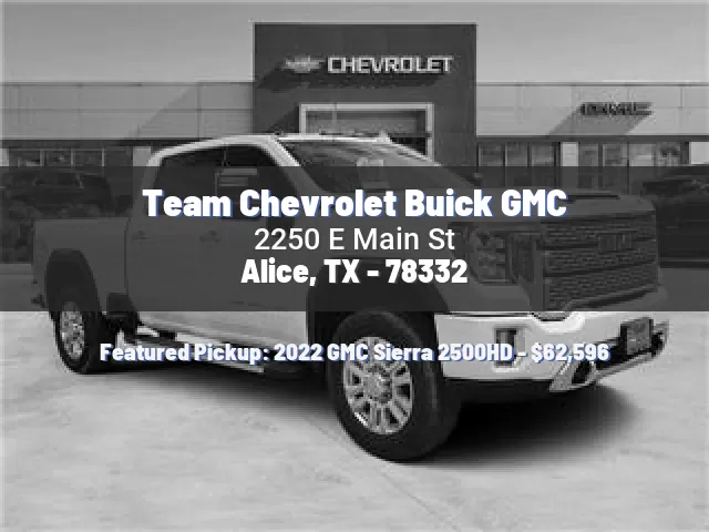 Team Chevrolet Buick GMC