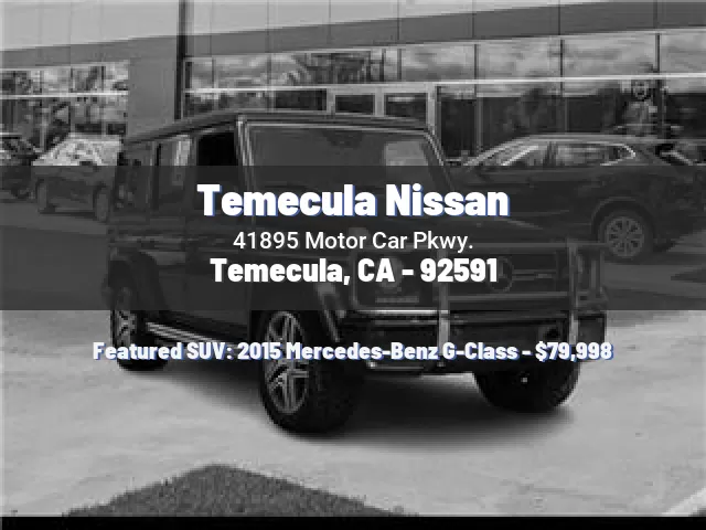 Temecula Nissan