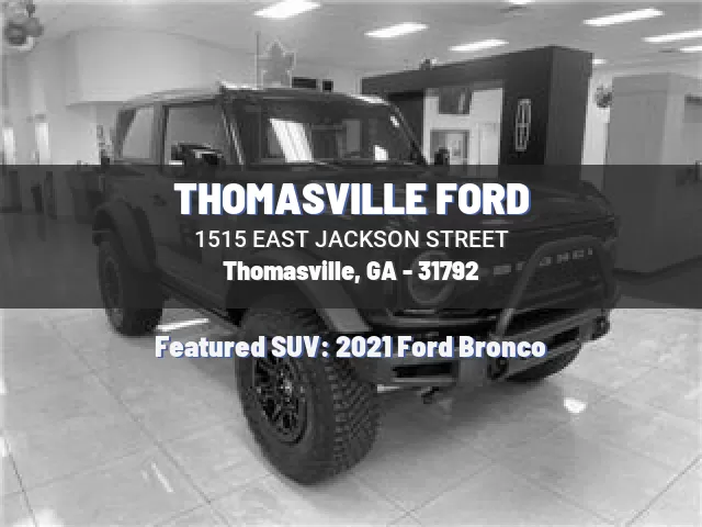 THOMASVILLE FORD