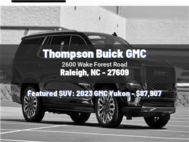 Thompson Buick GMC