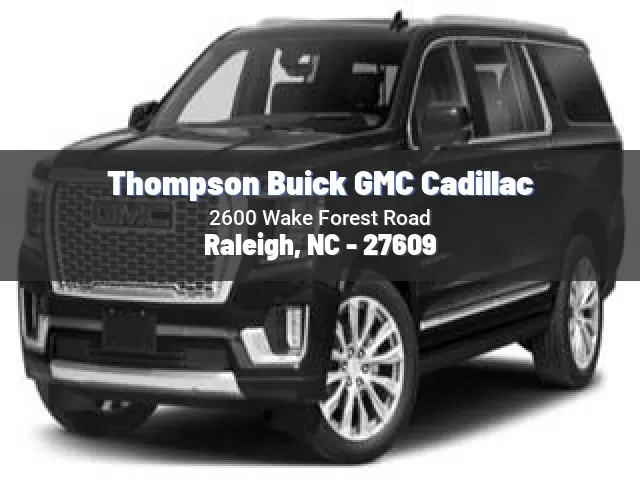 Thompson Buick GMC Cadillac