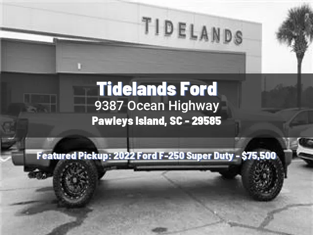 Tidelands Ford