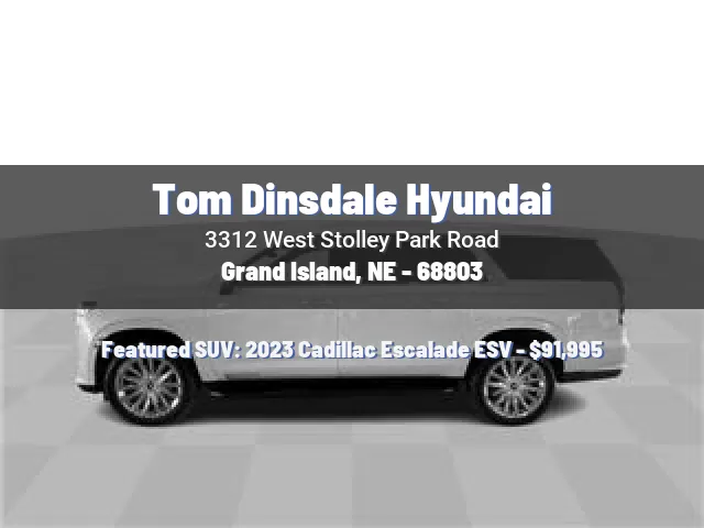 Tom Dinsdale Hyundai