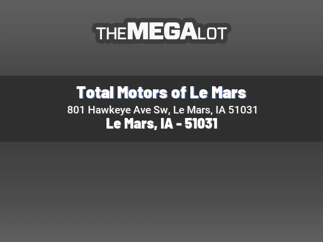 Total Motors of Le Mars