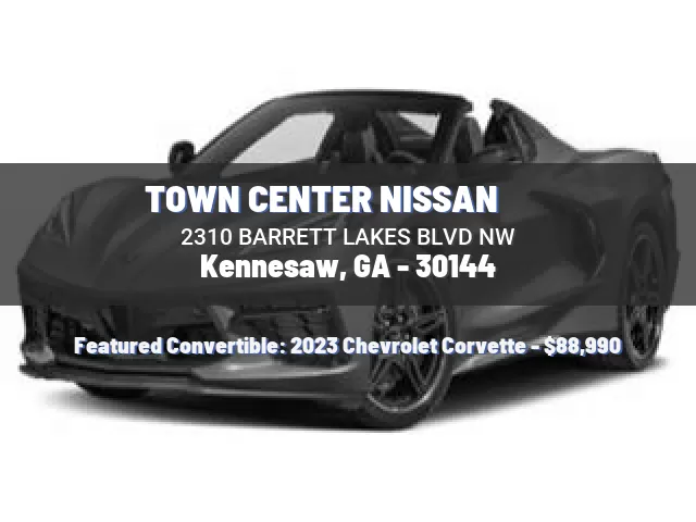 TOWN CENTER NISSAN       