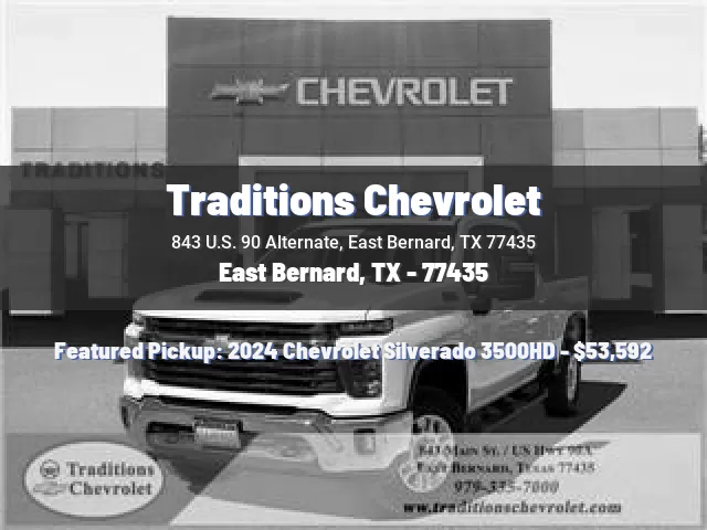 Traditions Chevrolet