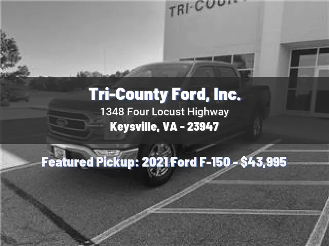 Tri-County Ford, Inc.