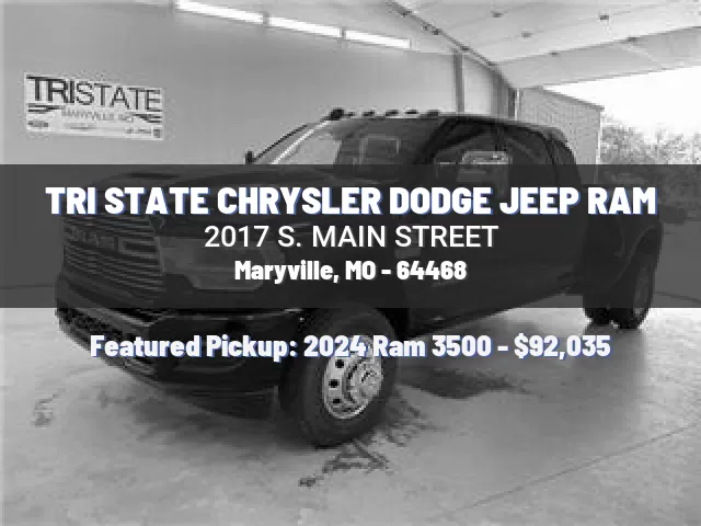 TRI STATE CHRYSLER DODGE JEEP RAM