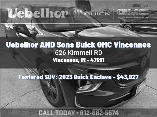 Uebelhor AND Sons Buick GMC Vincennes