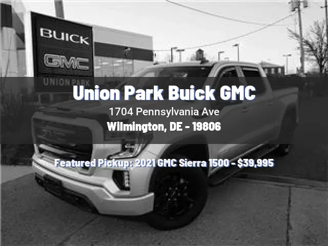 Union Park Buick GMC