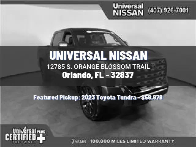 UNIVERSAL NISSAN