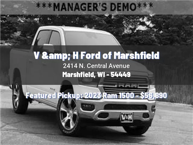 V & H Ford of Marshfield