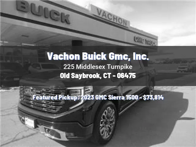 Vachon Buick Gmc, Inc.