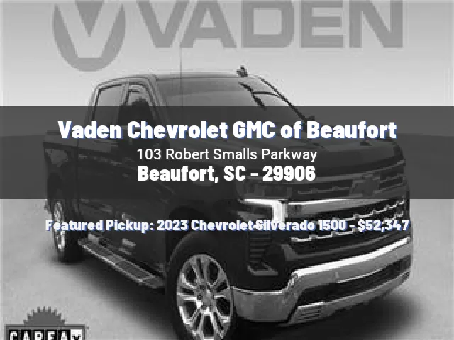 Vaden Chevrolet GMC of Beaufort