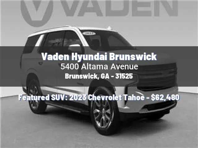 Vaden Hyundai Brunswick