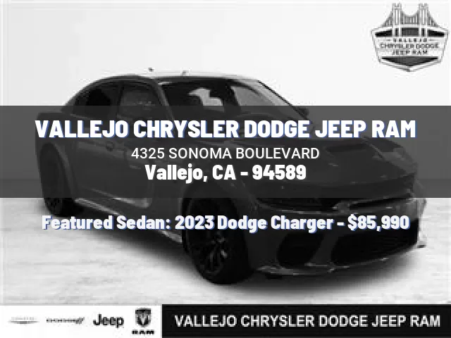 VALLEJO CHRYSLER DODGE JEEP RAM