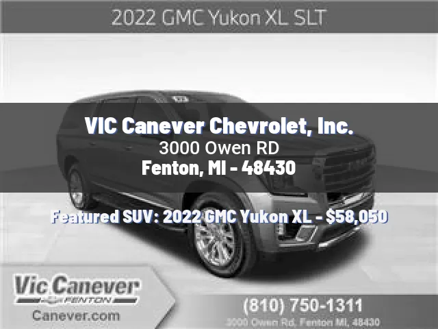 VIC Canever Chevrolet, Inc.