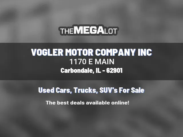 VOGLER MOTOR COMPANY INC