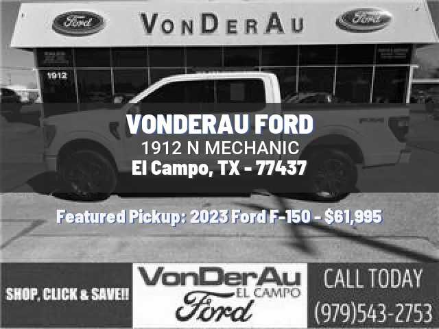 VONDERAU FORD