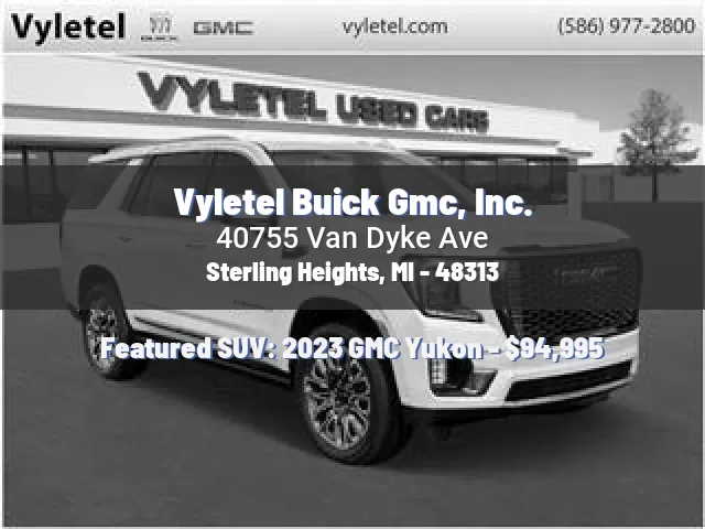 Vyletel Buick Gmc, Inc.