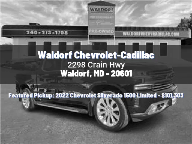 Waldorf Chevrolet-Cadillac