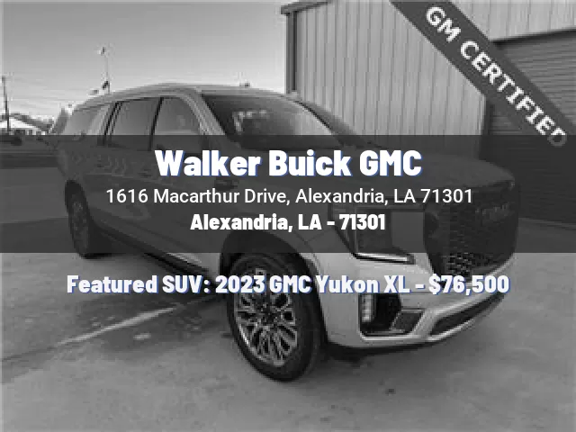 Walker Buick GMC