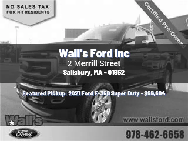 Wall's Ford Inc