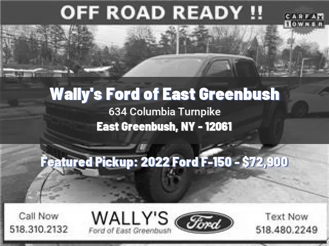 Wally's Ford of East Greenbush