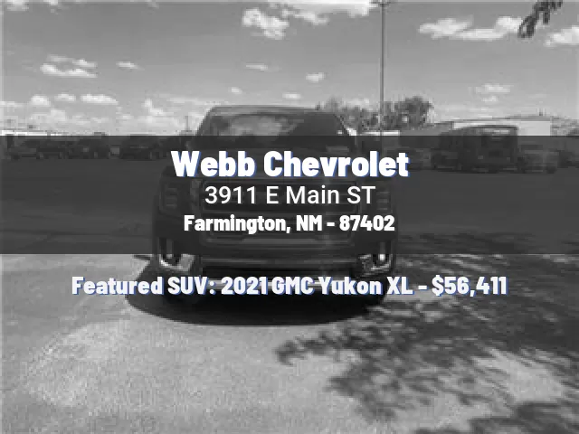 Webb Chevrolet