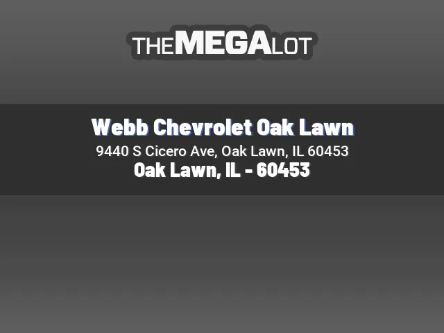 Webb Chevrolet Oak Lawn