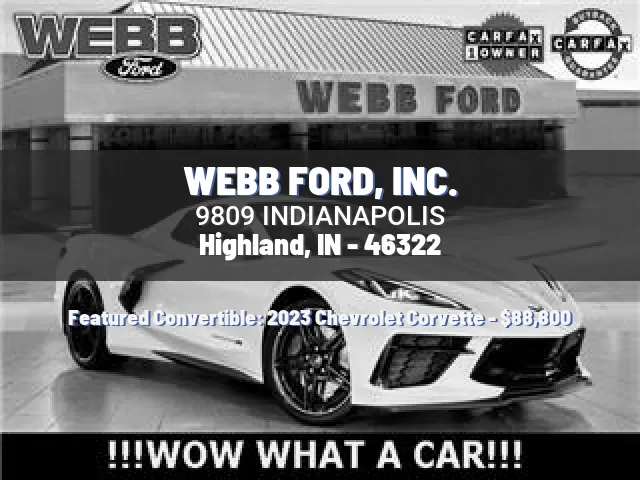 WEBB FORD, INC.