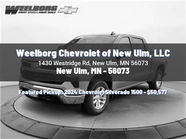 Weelborg Chevrolet of New Ulm, LLC