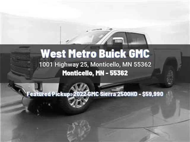 West Metro Buick GMC