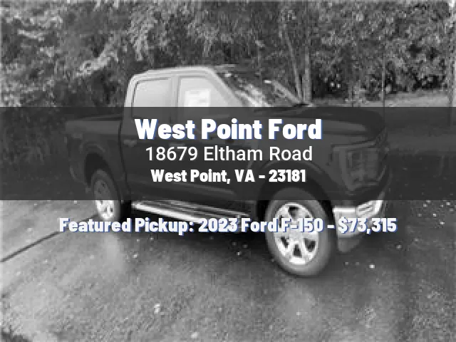 West Point Ford