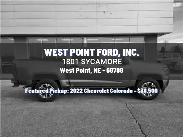 WEST POINT FORD, INC.