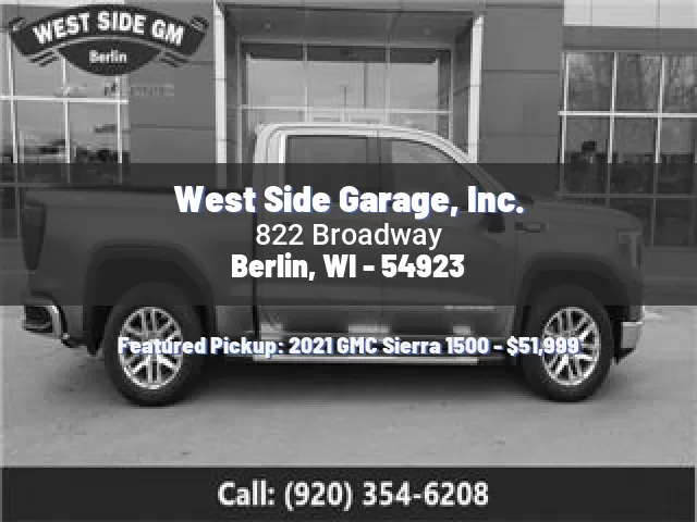 West Side Garage, Inc.