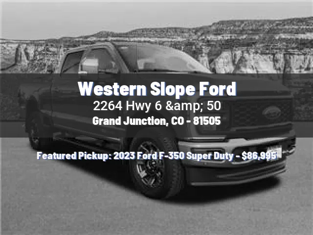 Western Slope Ford