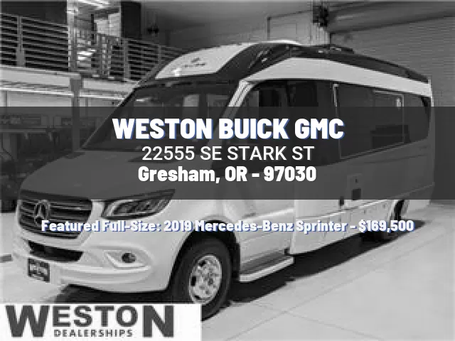 WESTON BUICK GMC