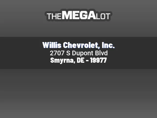 Willis Chevrolet, Inc.