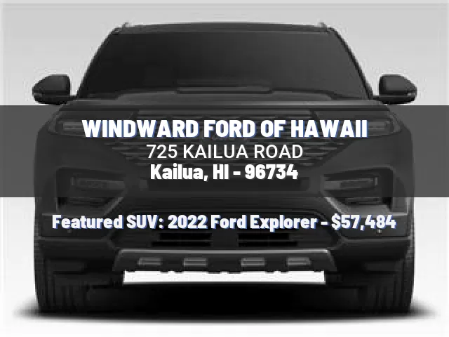 WINDWARD FORD OF HAWAII