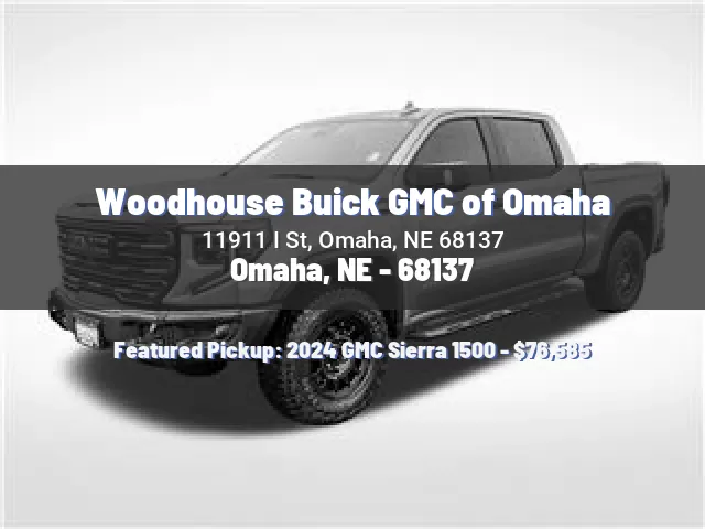 Woodhouse Buick GMC of Omaha