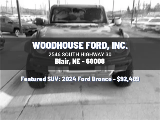 WOODHOUSE FORD, INC.