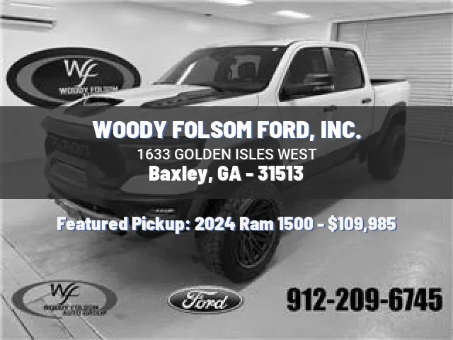 WOODY FOLSOM FORD, INC.